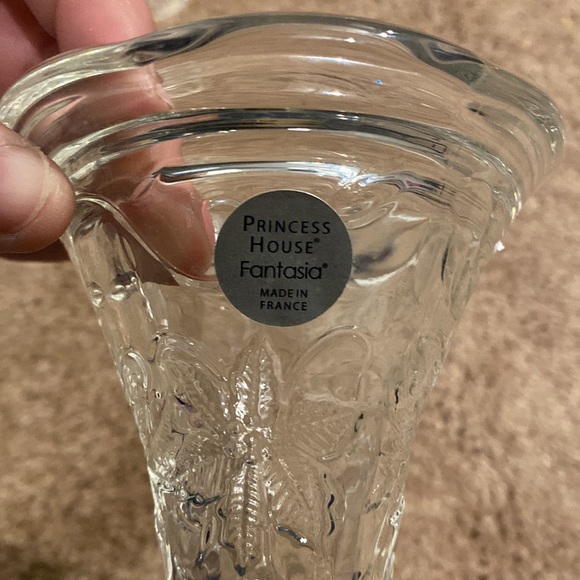 Princess House Fantasia Crystal ice cream cups candle holders - Picture 3 of 3